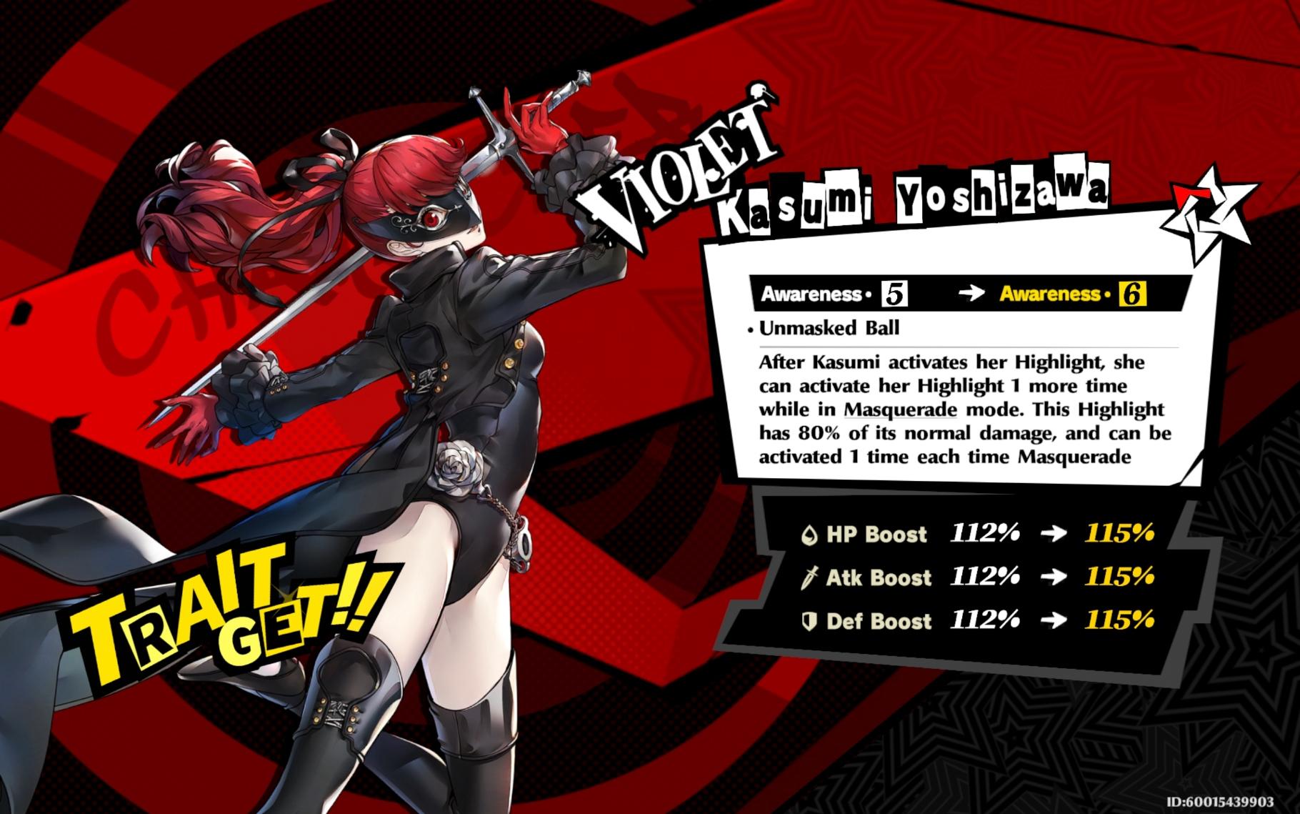 Unlocking Awareness 6, Violet can use her highlight twice now